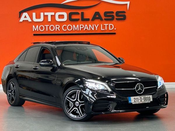 Mercedes-Benz C-Class Saloon, Hybrid, 2021, Black