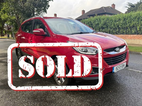 Hyundai ix35 SUV, Diesel, 2015, Red