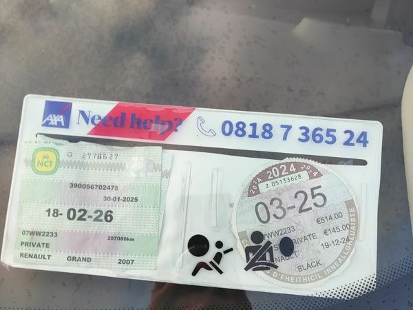 Renault Grand Scenic MPV, Petrol, 2007, Black