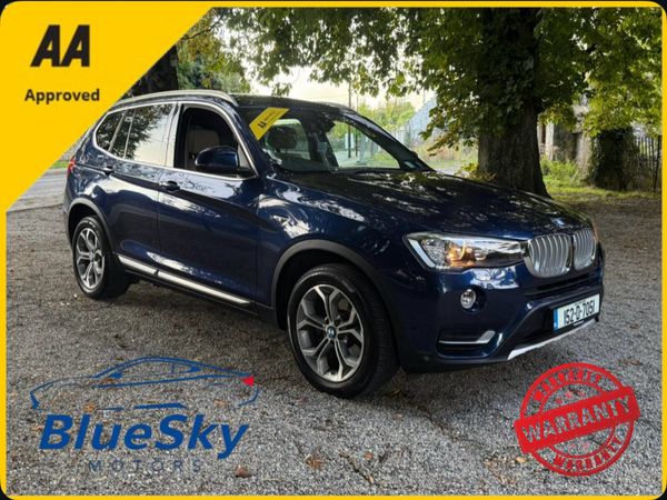 BMW X3 SUV, Diesel, 2015, Blue