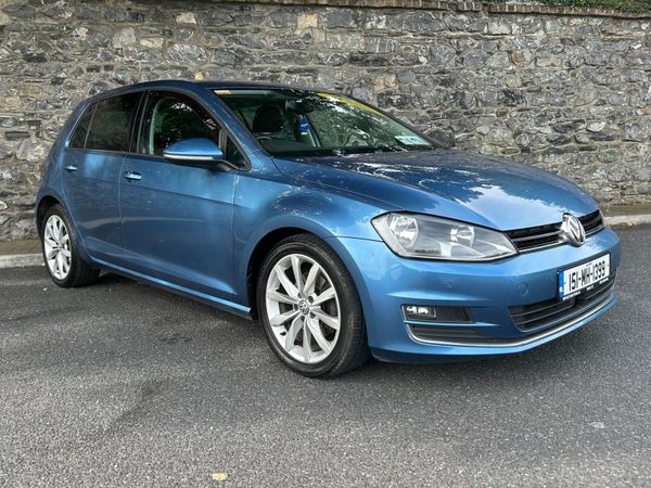 Volkswagen Golf Hatchback, Diesel, 2015, Blue