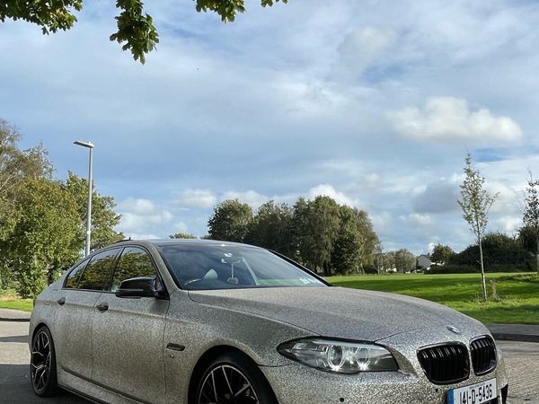 BMW 5-Series Saloon, Diesel, 2014, Black
