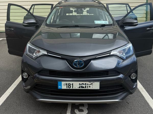 Toyota RAV4 SUV, Petrol Hybrid, 2018, Grey