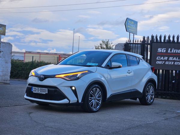 Toyota C-HR Hatchback, Petrol Hybrid, 2022, White
