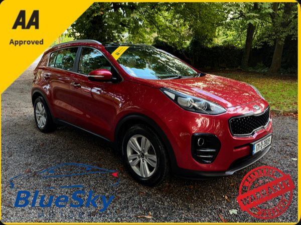 Kia Sportage SUV, Diesel, 2017, Red