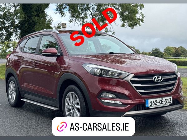 Hyundai Tucson SUV, Diesel, 2016, Red