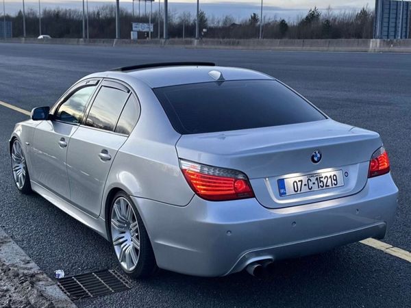 BMW 5-Series Saloon, Diesel, 2007, Silver