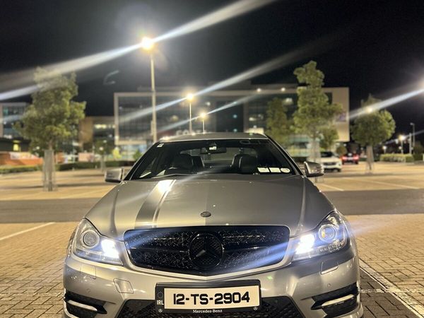 Mercedes-Benz C-Class Coupe, Diesel, 2012, Silver