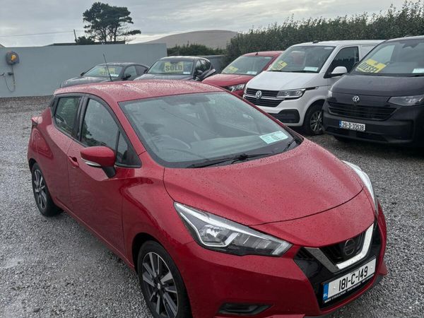 Nissan Micra Hatchback, Diesel, 2018, Red
