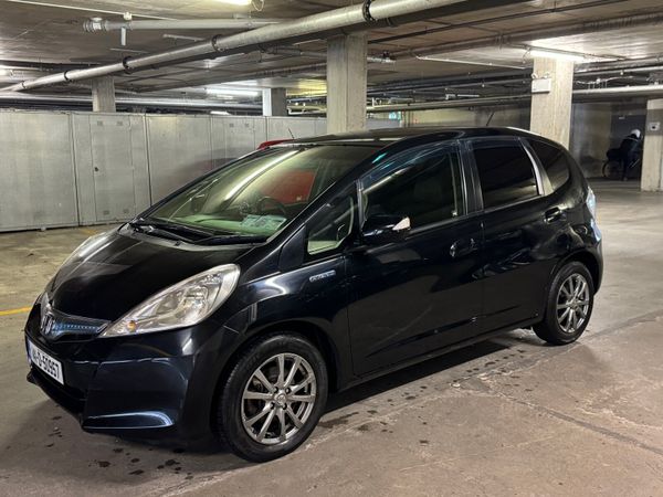 Honda Fit Hatchback, Petrol Hybrid, 2014, Black