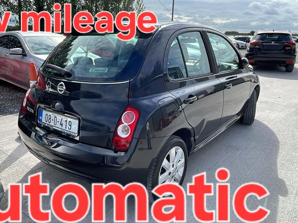 Nissan Micra Hatchback, Petrol, 2008, Black
