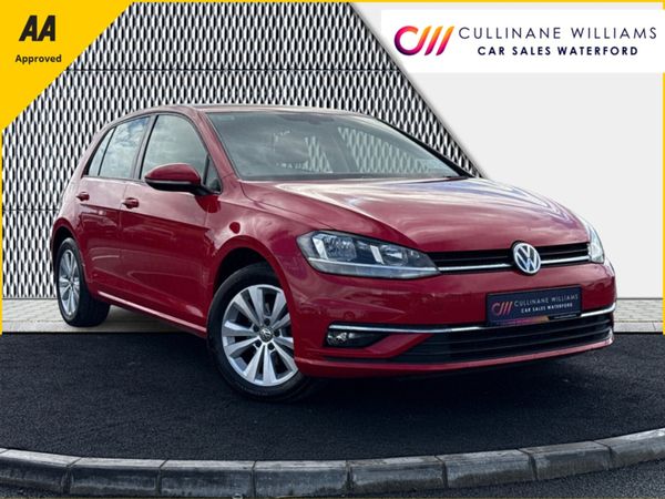 Volkswagen Golf Hatchback, Petrol, 2018, Red