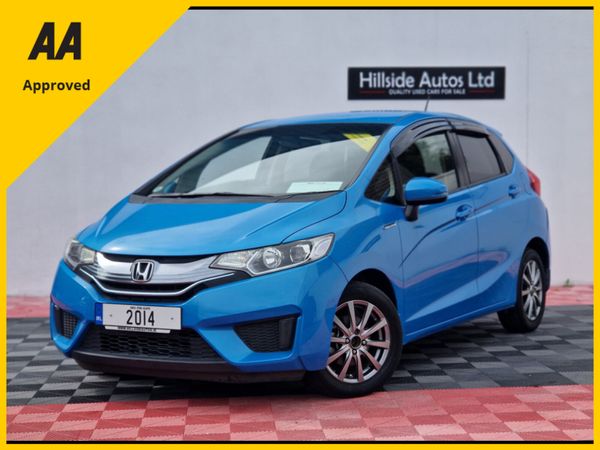 Honda Fit Hatchback, Petrol Hybrid, 2014, Blue