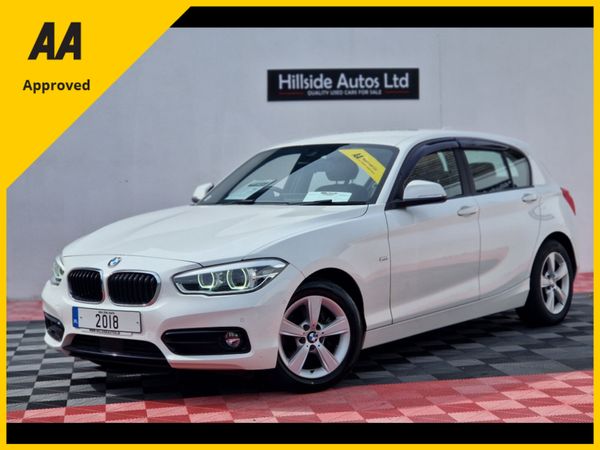 BMW 1-Series Hatchback, Diesel, 2018, White