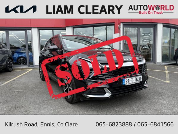 Kia Sportage MPV, Diesel, 2022, Black