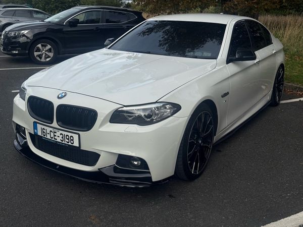 BMW 5-Series Saloon, Diesel, 2016, White