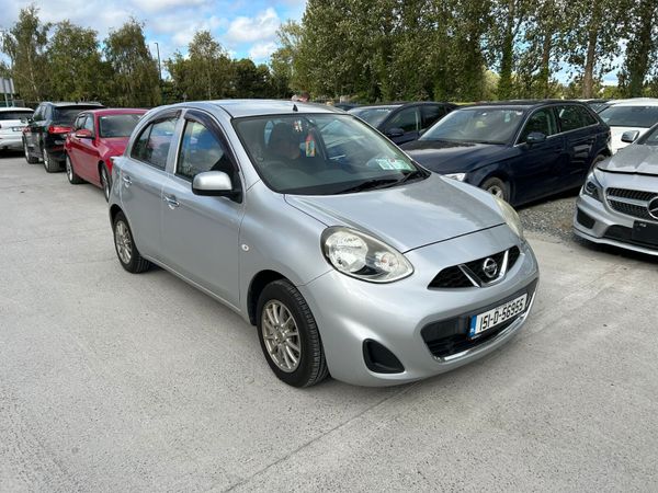 Nissan March Hatchback, Petrol, 2015, Silver