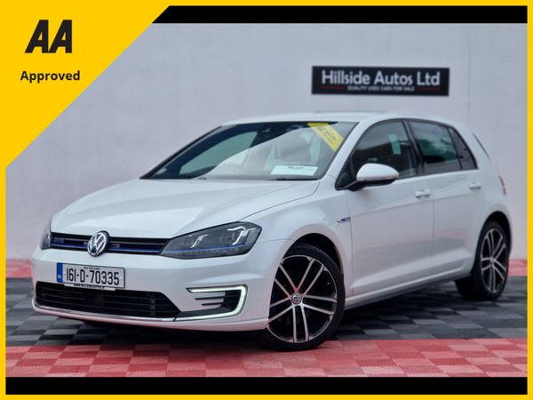 Volkswagen Golf Hatchback, Petrol Plug-in Hybrid, 2016, White
