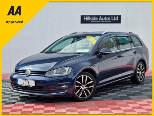 Volkswagen Golf Estate, Petrol, 2014, Blue