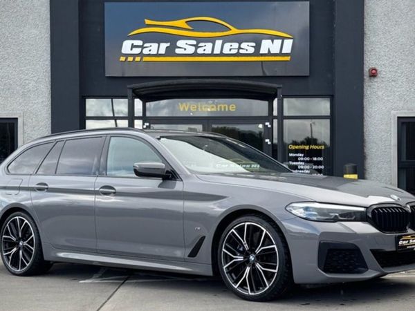 BMW 5-Series Estate, Diesel, 2021, Grey