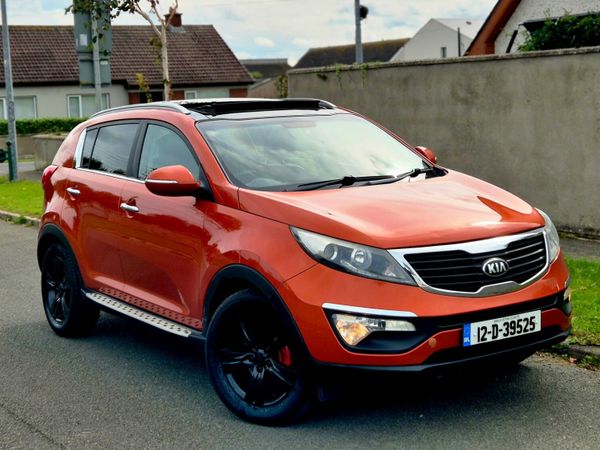 Kia Sportage SUV, Diesel, 2012, Orange