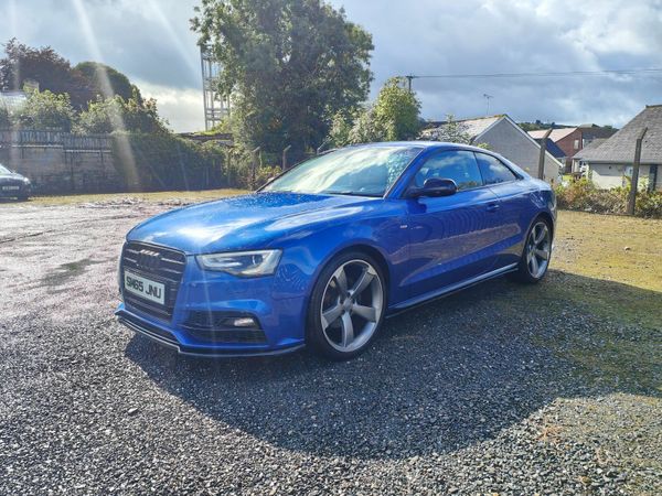 Audi A5 Coupe, Diesel, 2015, Blue