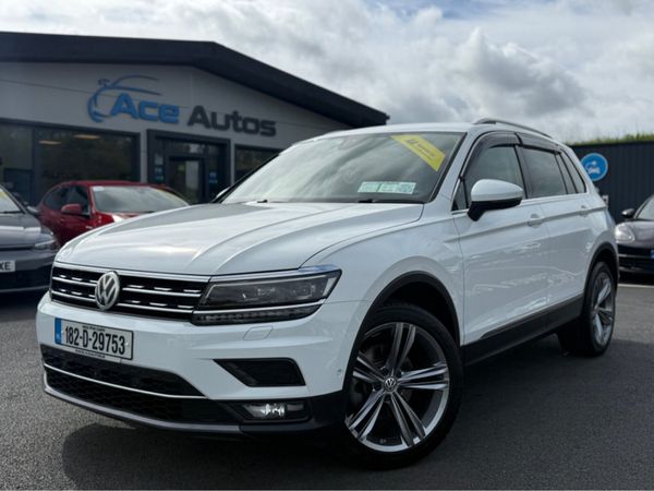 Volkswagen Tiguan SUV, Petrol, 2018, White