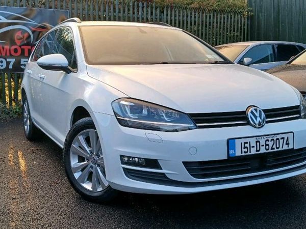 Volkswagen Golf Estate, Petrol, 2015, White