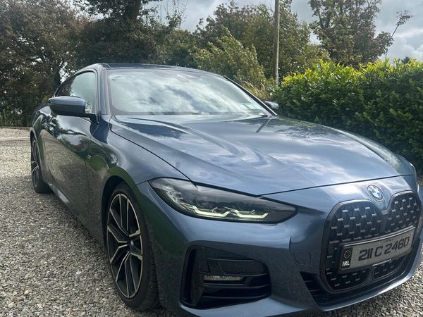 BMW 4-Series Coupe, Diesel, 2021, Blue