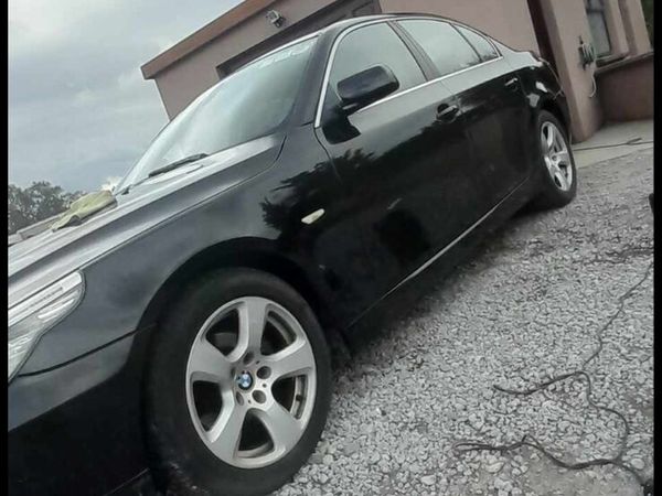 BMW 5-Series Saloon, Diesel, 2007, Black
