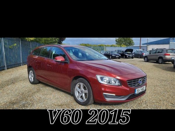 Volvo V60 Estate, Diesel, 2015, Red