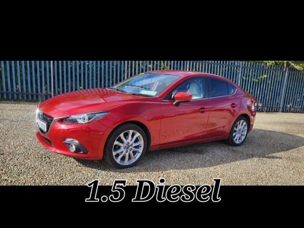 Mazda Mazda3 Saloon, Diesel, 2016, Red