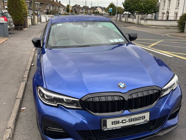 BMW 3-Series Saloon, Diesel, 2019, Blue