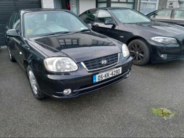 Hyundai Accent Hatchback, Petrol, 2005, Black
