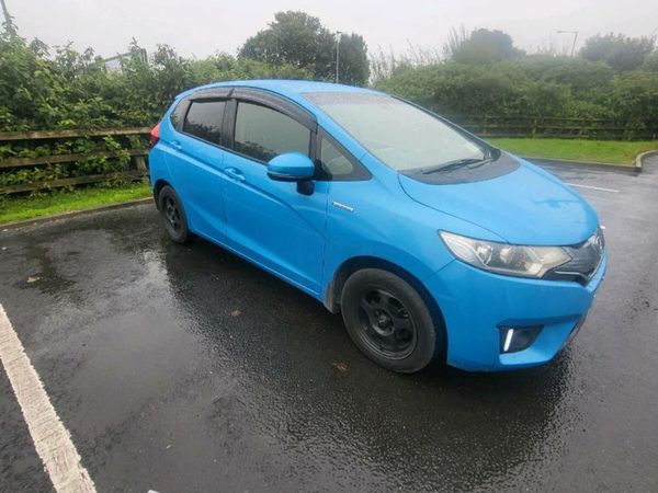 Honda Fit Hatchback, Petrol Hybrid, 2014, Blue