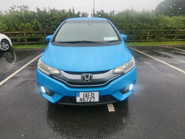 Honda Fit Hatchback, Petrol Hybrid, 2014, Blue