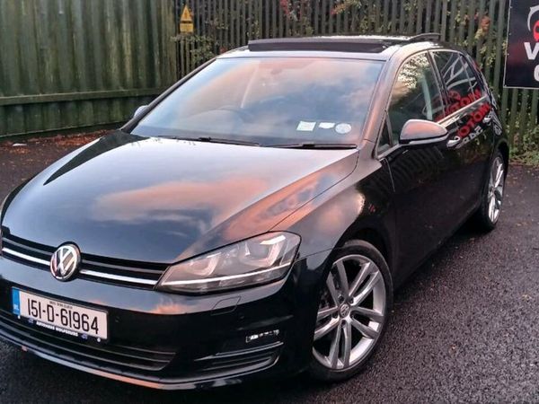 Volkswagen Golf Hatchback, Petrol, 2015, Black