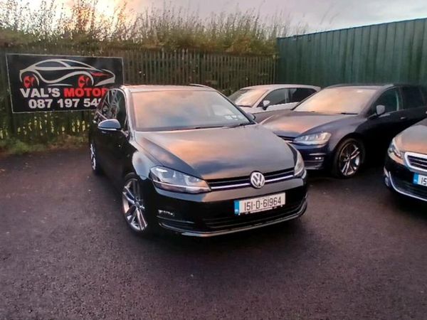 Volkswagen Golf Hatchback, Petrol, 2015, Black