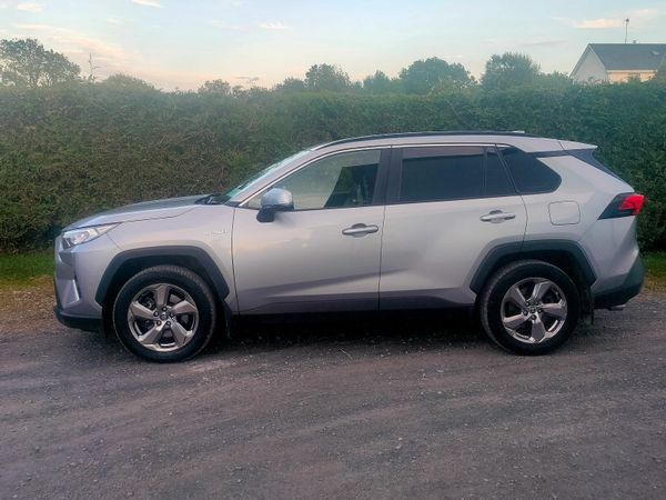 Toyota RAV4 SUV, Petrol Hybrid, 2021, Grey