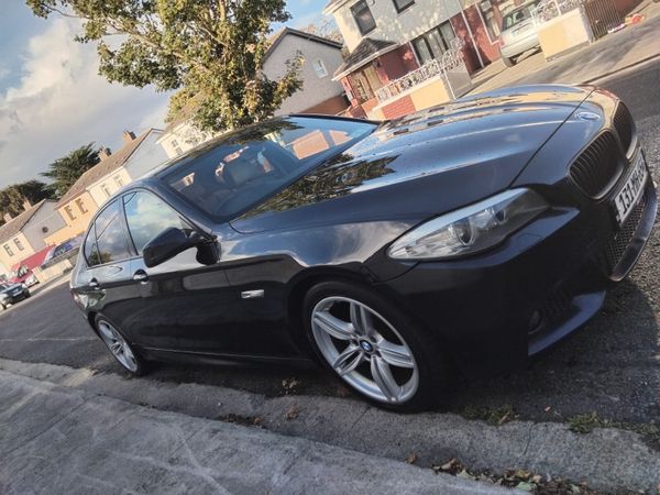 BMW 5-Series Saloon, Diesel, 2013, Black