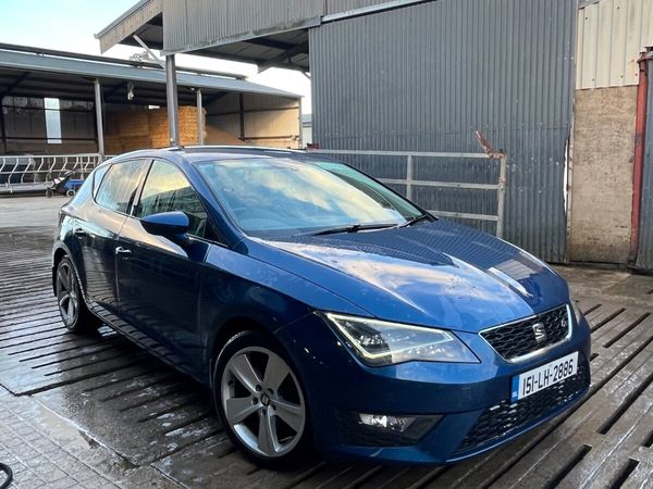 SEAT Leon Hatchback, Diesel, 2015, Blue