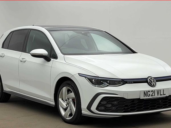 Volkswagen Golf Hatchback, Petrol Hybrid, 2021, White