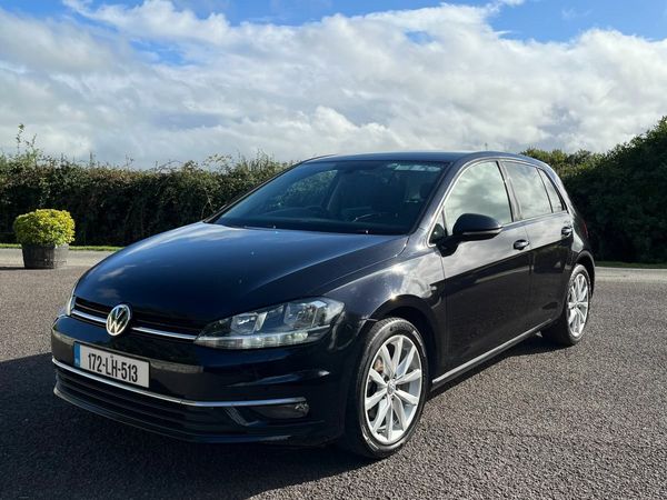 Volkswagen Golf Hatchback, Diesel, 2017, Black