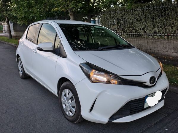 Toyota Vitz Hatchback, Petrol, 2015, White
