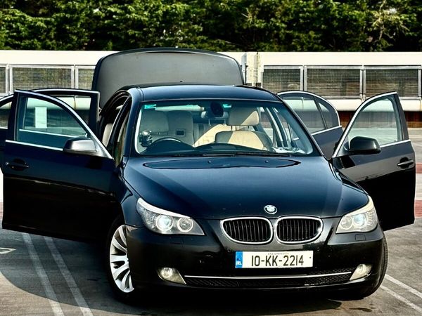 BMW 5-Series Saloon, Diesel, 2010, Black