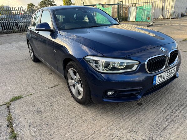 BMW 1-Series Hatchback, Diesel, 2017, Blue