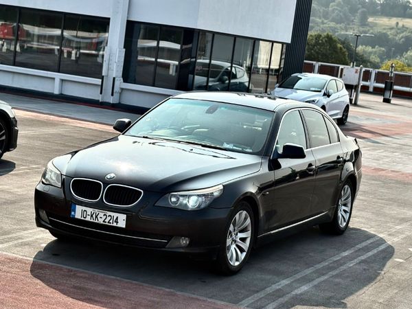 BMW 5-Series Saloon, Diesel, 2010, Black