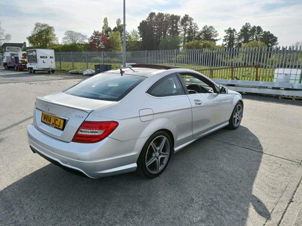 Mercedes-Benz C-Class Coupe, Diesel, 2014, Silver