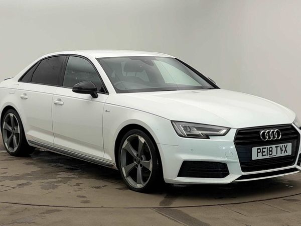 Audi A4 Saloon, Petrol, 2018, White