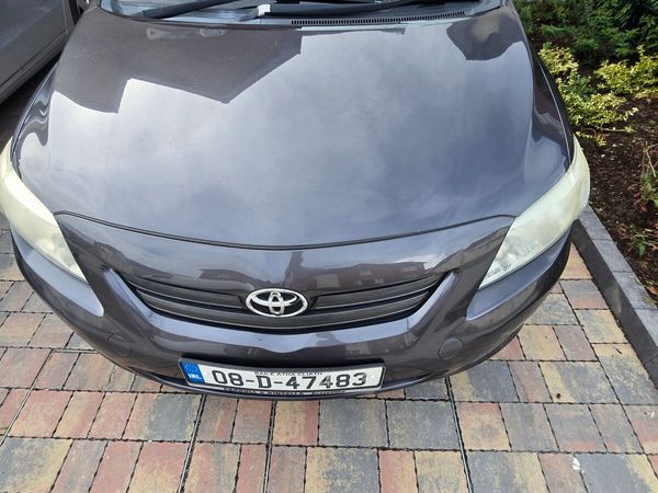 Toyota Corolla Saloon, Petrol, 2008, Grey